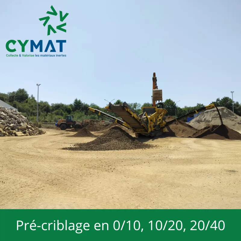 pré-criblage 0-10 10-20 20-40